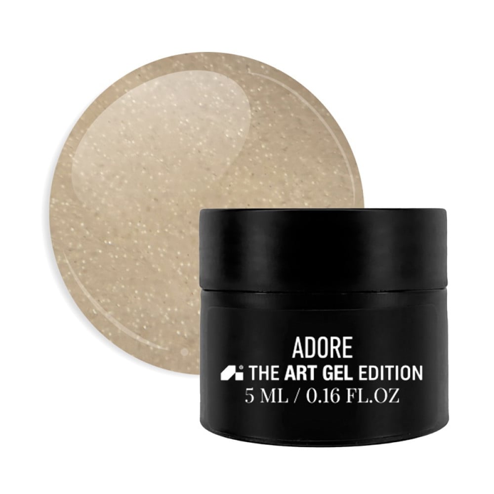 Гель-паста Adore Professional Clay Gel 08 Ceramic без липкого шару глиняний 5 мл
