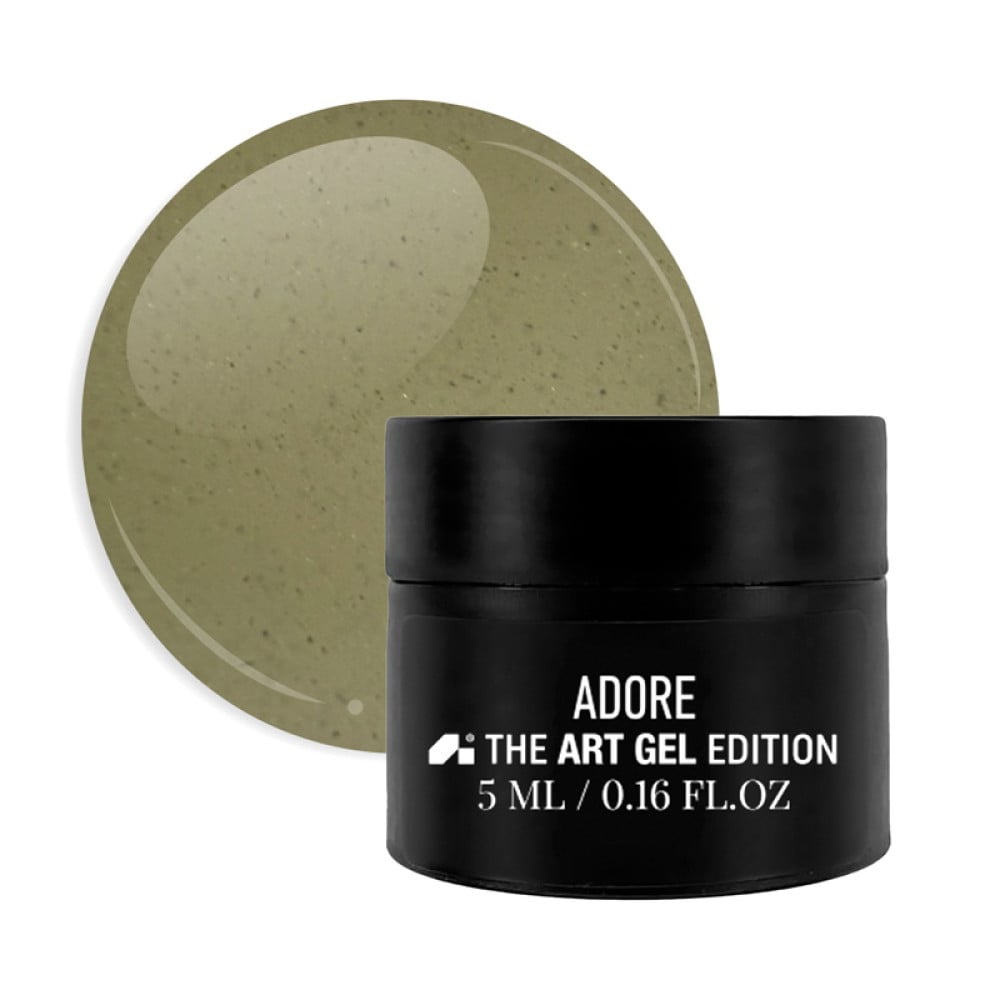 Гель-паста Adore Professional Clay Gel 09 Patina без липкого шару болотяна 5 мл