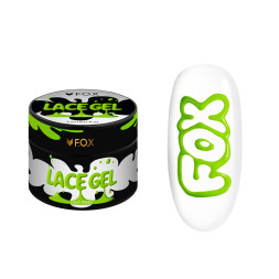 Гель-фарба без липкого шару F.O.X Lace Gel Light Green світло-зелена 5 мл