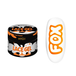 Гель-фарба без липкого шару F.O.X Lace Gel Orange помаранчева 5 мл