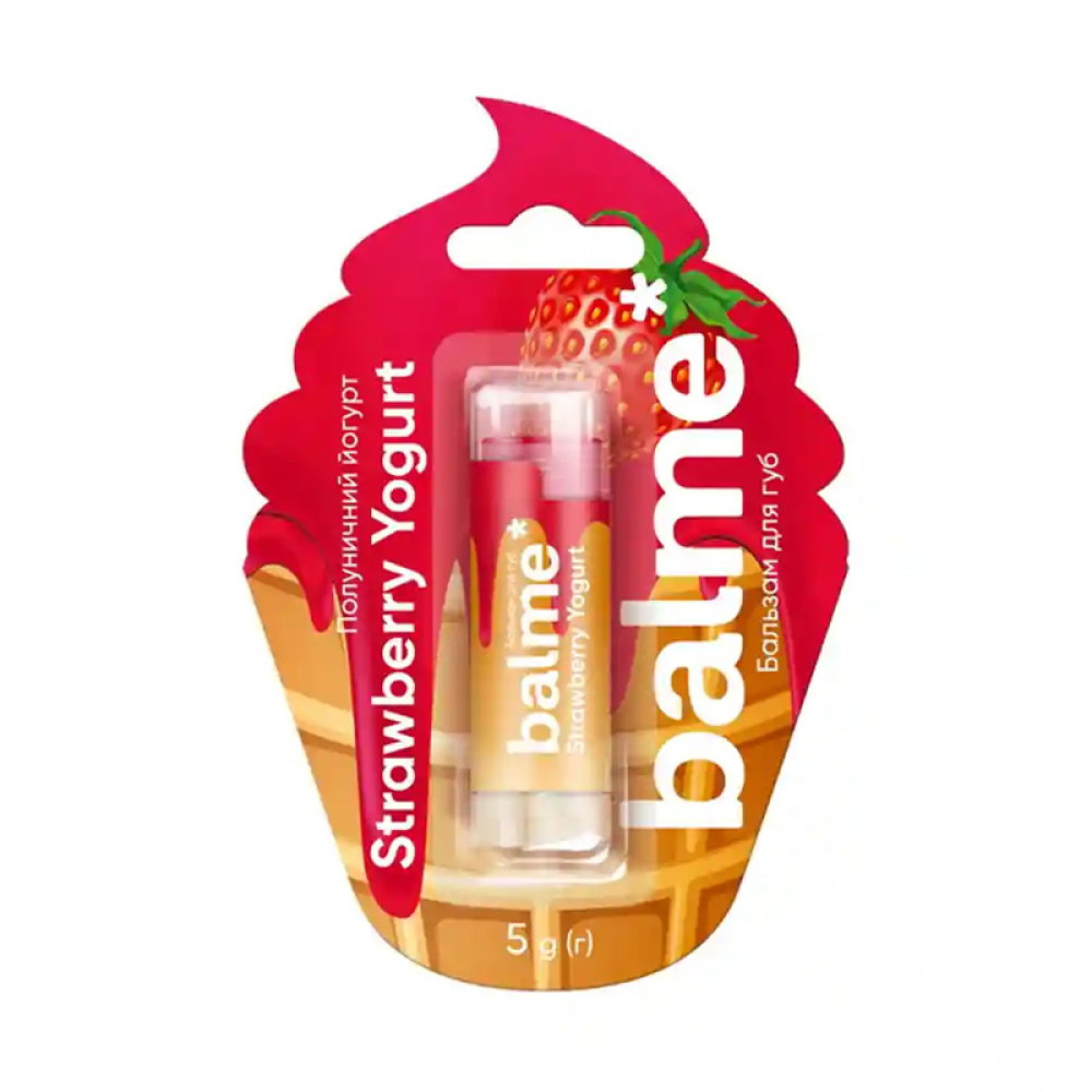 Бальзам для губ Balme Strawberry Yogurt Полуничний йогурт 5 г