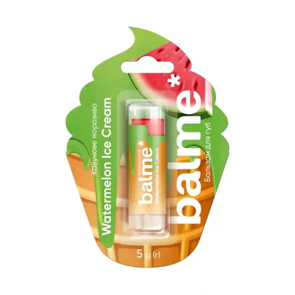 Бальзам для губ Balme Watermelon Ice Cream Кавунове морозиво 5 г