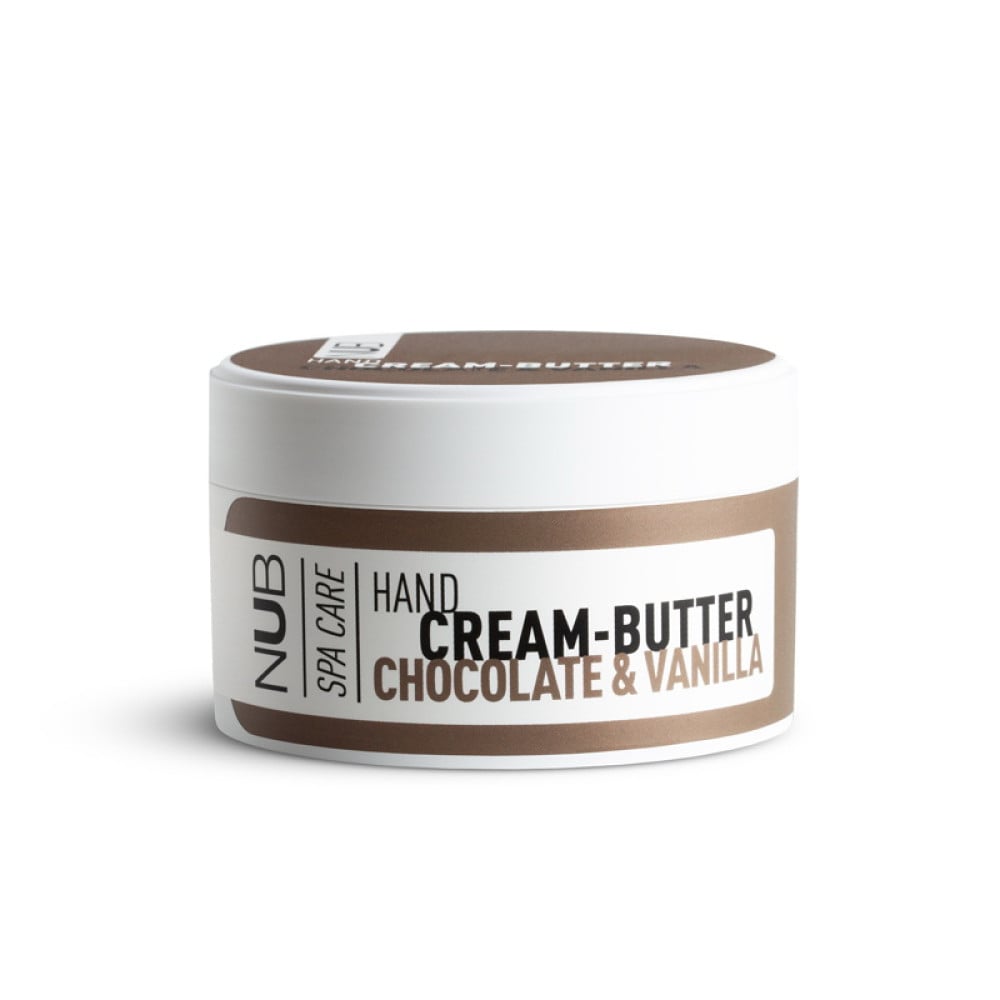 Крем-баттер для рук NUB Spa Care Hand Cream Butter Chocolate Vanilla живильний шоколад та ваніль 200 мл