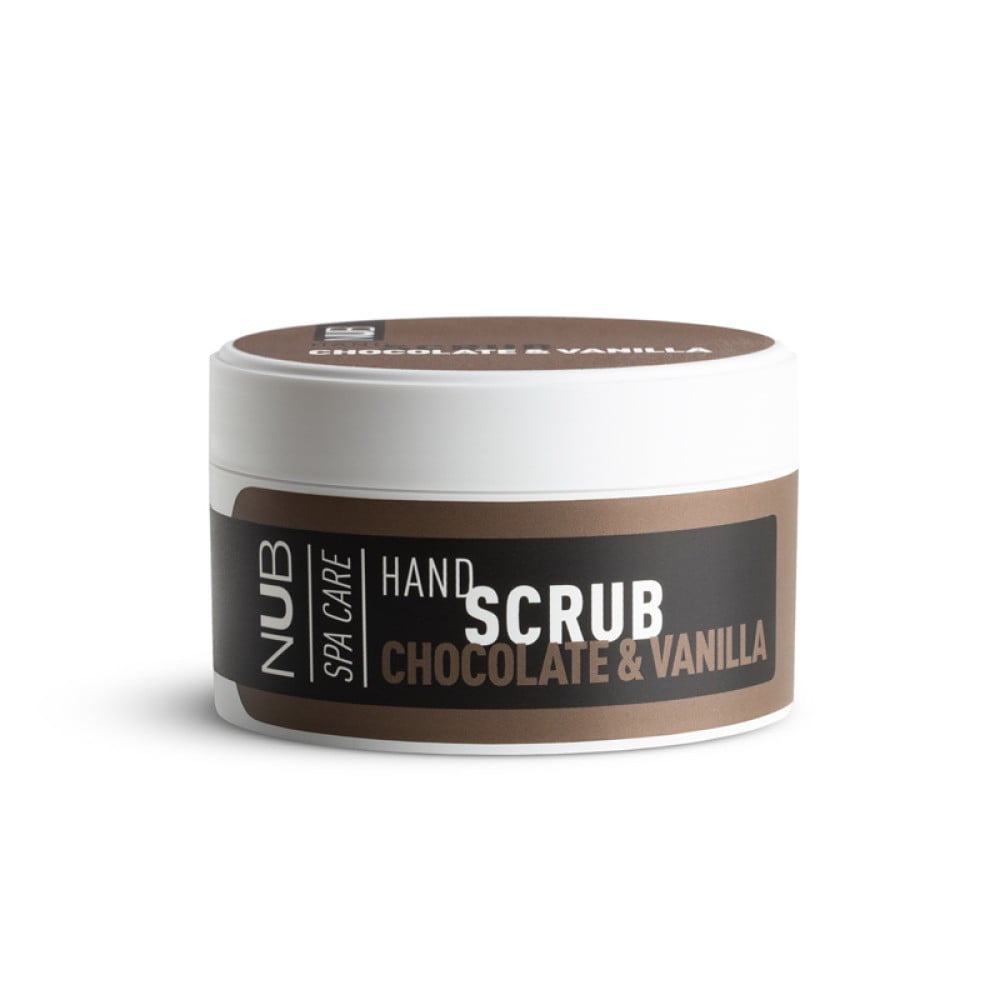 Скраб для рук NUB Spa Care Hand Scrub Chocolate Vanilla живильний шоколад та ваніль 200 мл