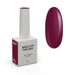 Гель-лак Nails Of The Day 171 Wine виноградно-винний 10 мл