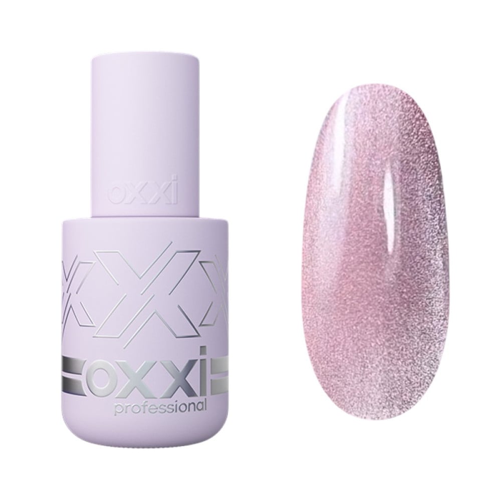 Гель-лак Oxxi Professional Lux Silk Cat 003 мякий рожевий 10 мл