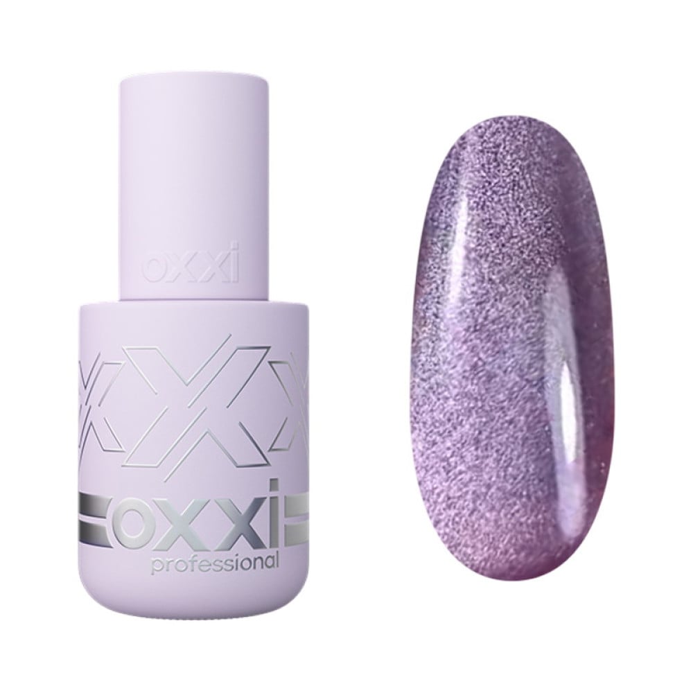 Гель-лак Oxxi Professional Lux Silk Cat 009 приглушений фіолетовий 10 мл
