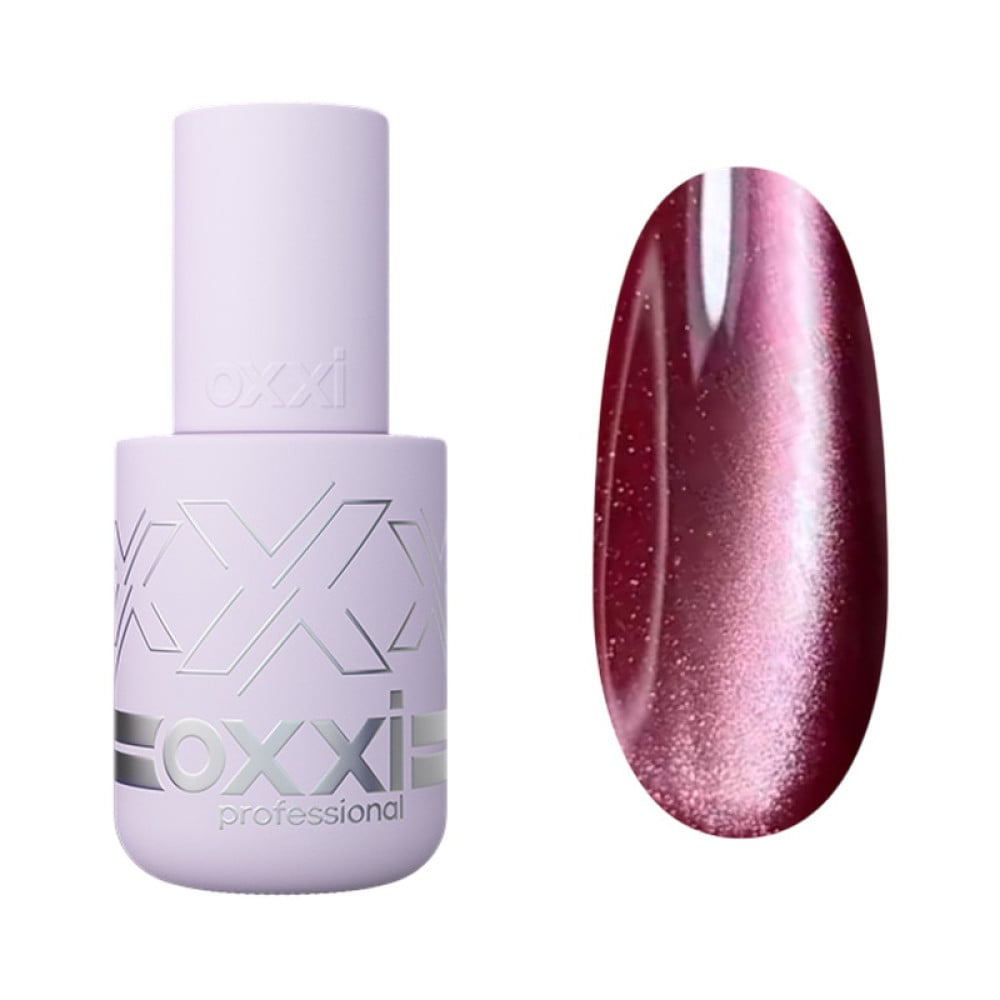 Гель-лак Oxxi Professional Lux Silk Cat 011 кавово-рожевий 10 мл
