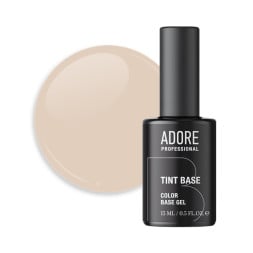 База кольорова Adore Professional Tint Base 04 Soywax напівпрозора молочно-рожевий бежевий 15 мл