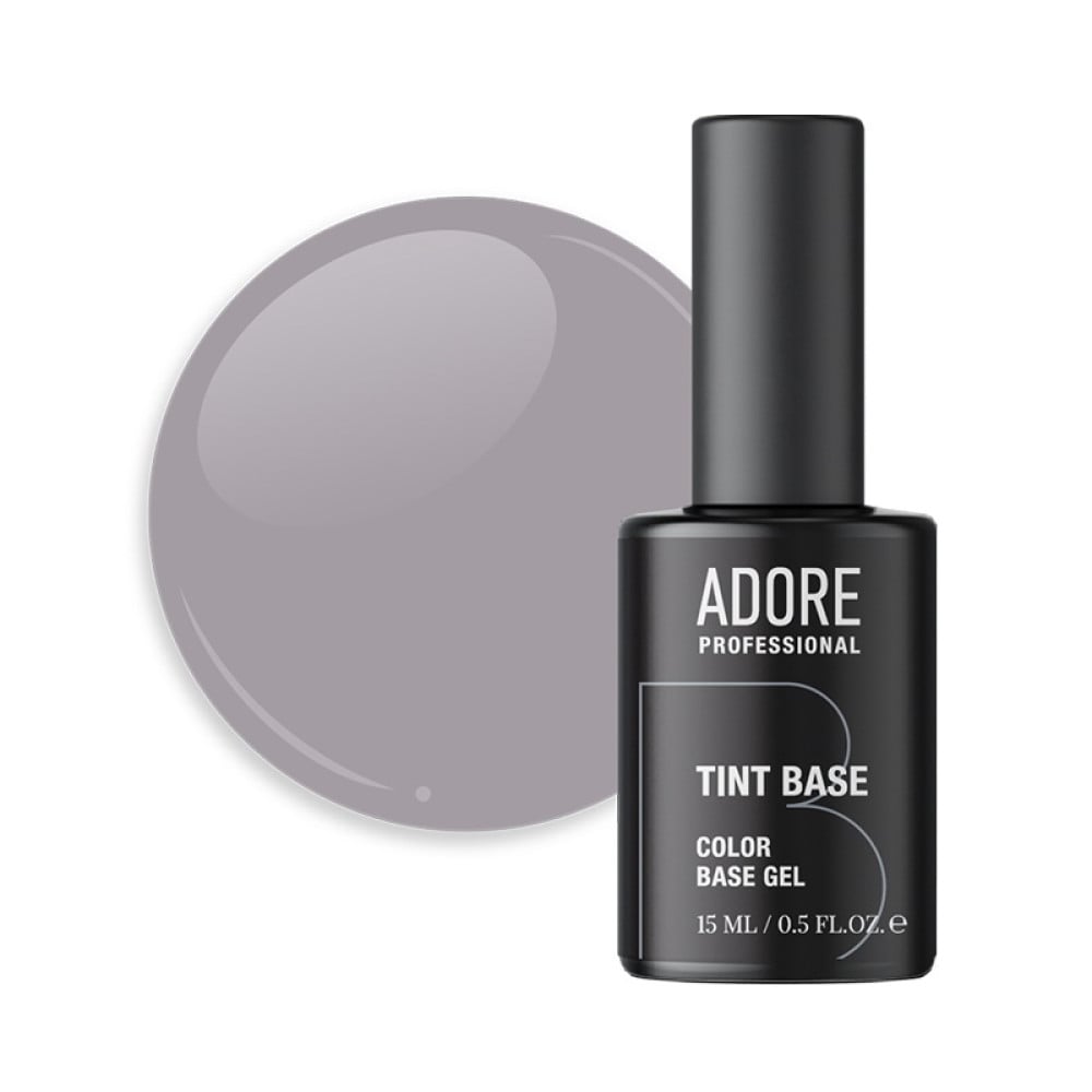 База кольорова Adore Professional Tint Base 07 Smoke напівпрозора димчасто-сірий 15 мл