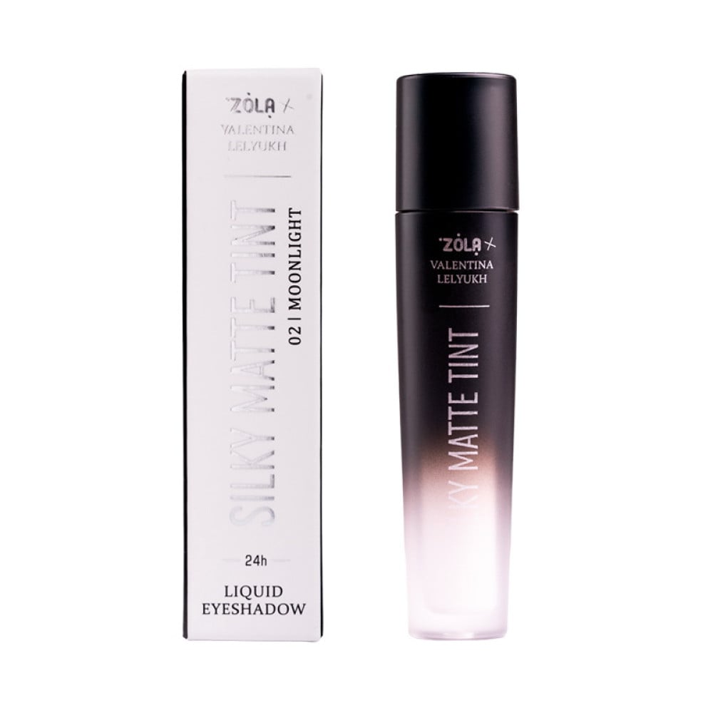 Тіні для повік рідкі ZOLA Valentina Lelyukh Silky Matte Tint 02 Moonlight 3.2 г