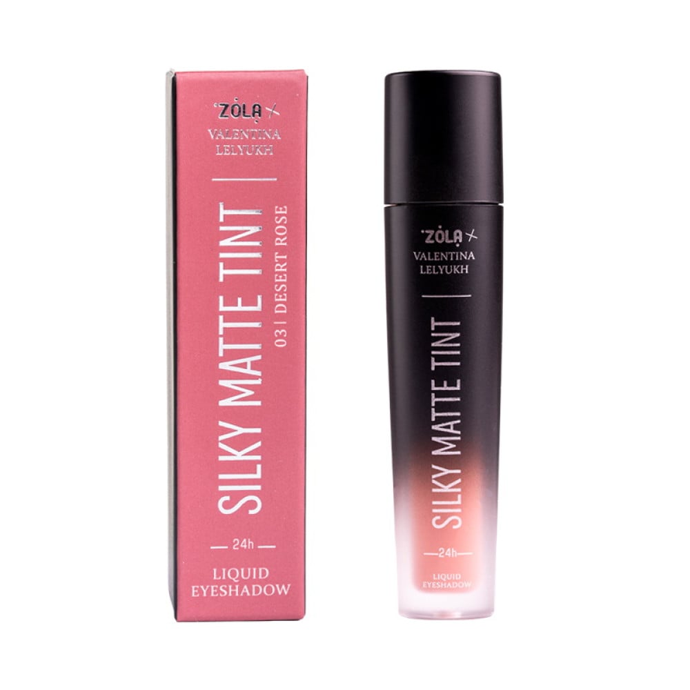 Тіні для повік рідкі ZOLA Valentina Lelyukh Silky Matte Tint 03 Desert Rose 3.2 г