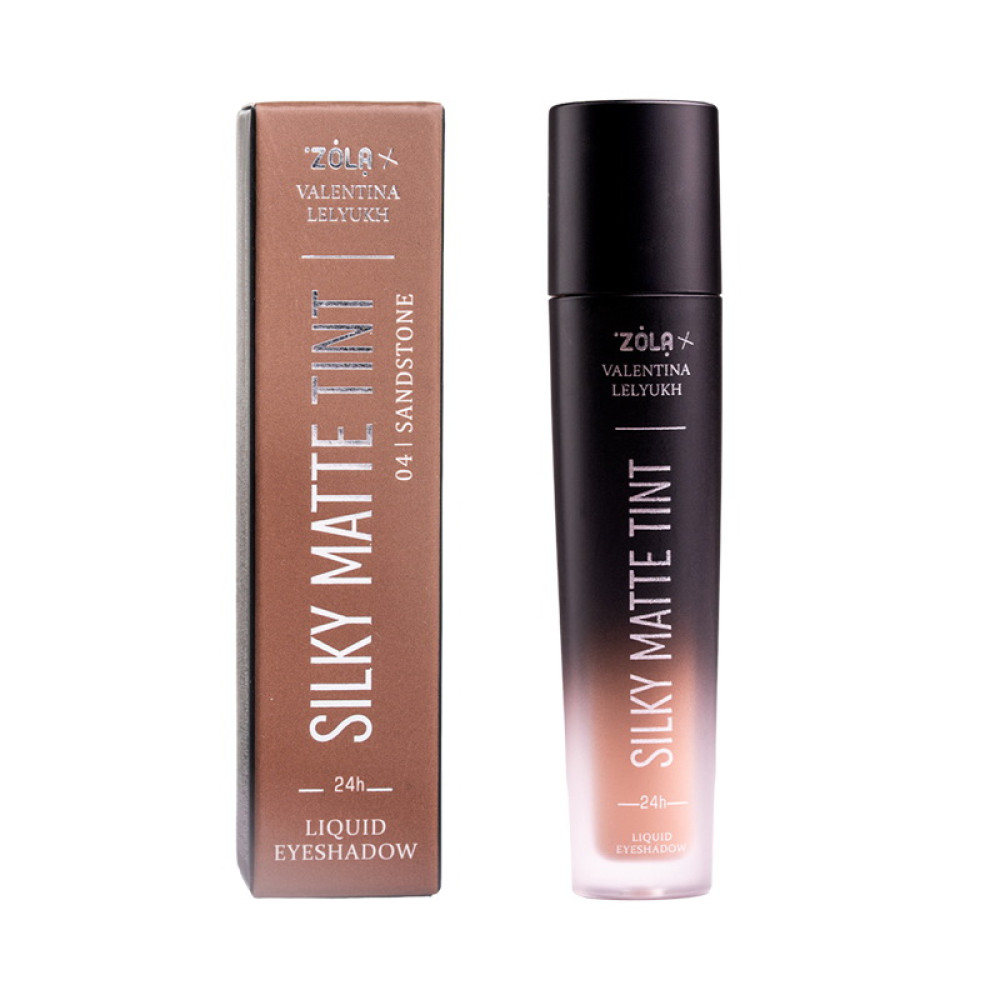 Тіні для повік рідкі ZOLA Valentina Lelyukh Silky Matte Tint 04 Sandstone 3.2 г