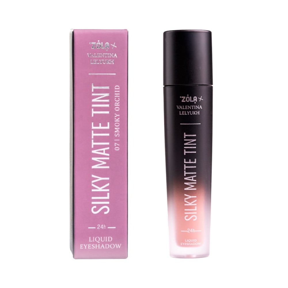 Тіні для повік рідкі ZOLA Valentina Lelyukh Silky Matte Tint 07 Smoky Orchid 3.2 г