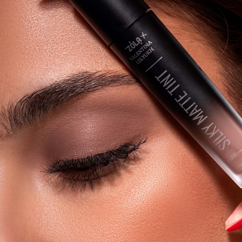 Тіні для повік рідкі ZOLA Valentina Lelyukh Silky Matte Tint 07 Smoky Orchid 3.2 г