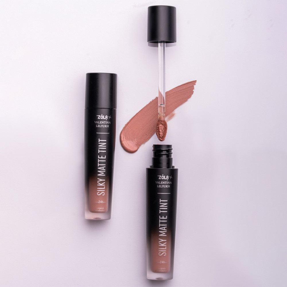 Тени для век жидкие ZOLA Valentina Lelyukh Silky Matte Tint 08 Pink Opal 3.2 г Тени для век жидкие ZOLA Valentina Lelyukh Silky Matte Tint 08 Pink Opal 3.2 г