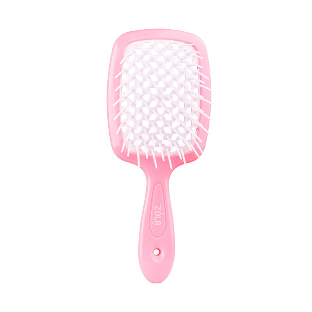 Гребінець для волосся ZOLA Soft Hair Brush колір ніжно-рожевий