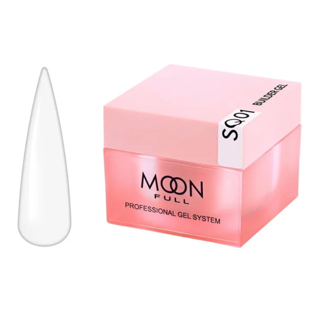 Гель моделюючий Moon Full Builder Gel SQ 01 прозорий 30 мл