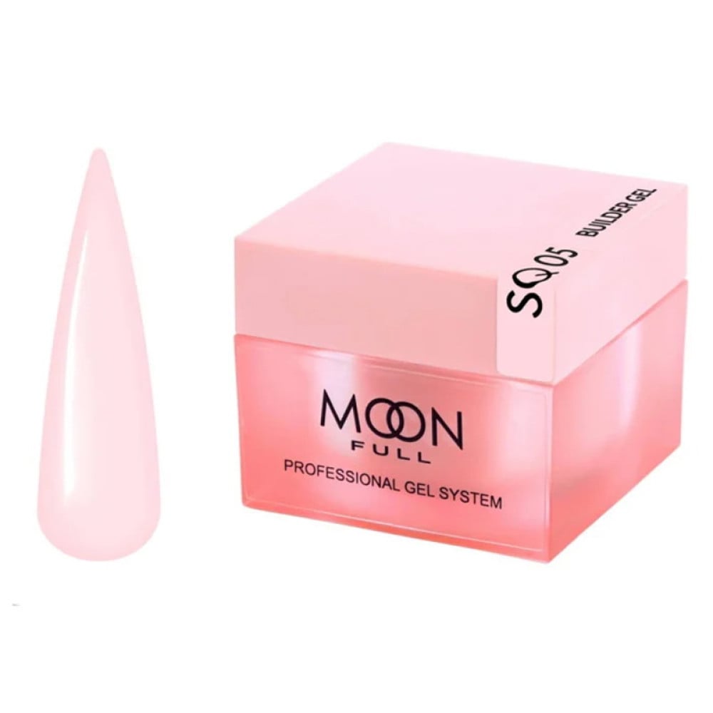 Гель моделюючий Moon Full Builder Gel SQ 05 світлий рожевий 30 мл