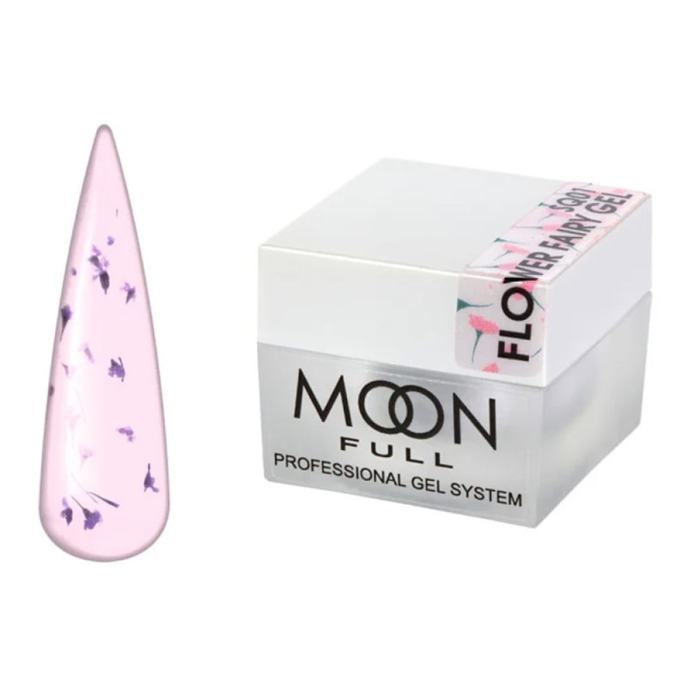 Гель Moon Full Flower Fairy Gel SQ 01 з сухоцвітами 5 мл