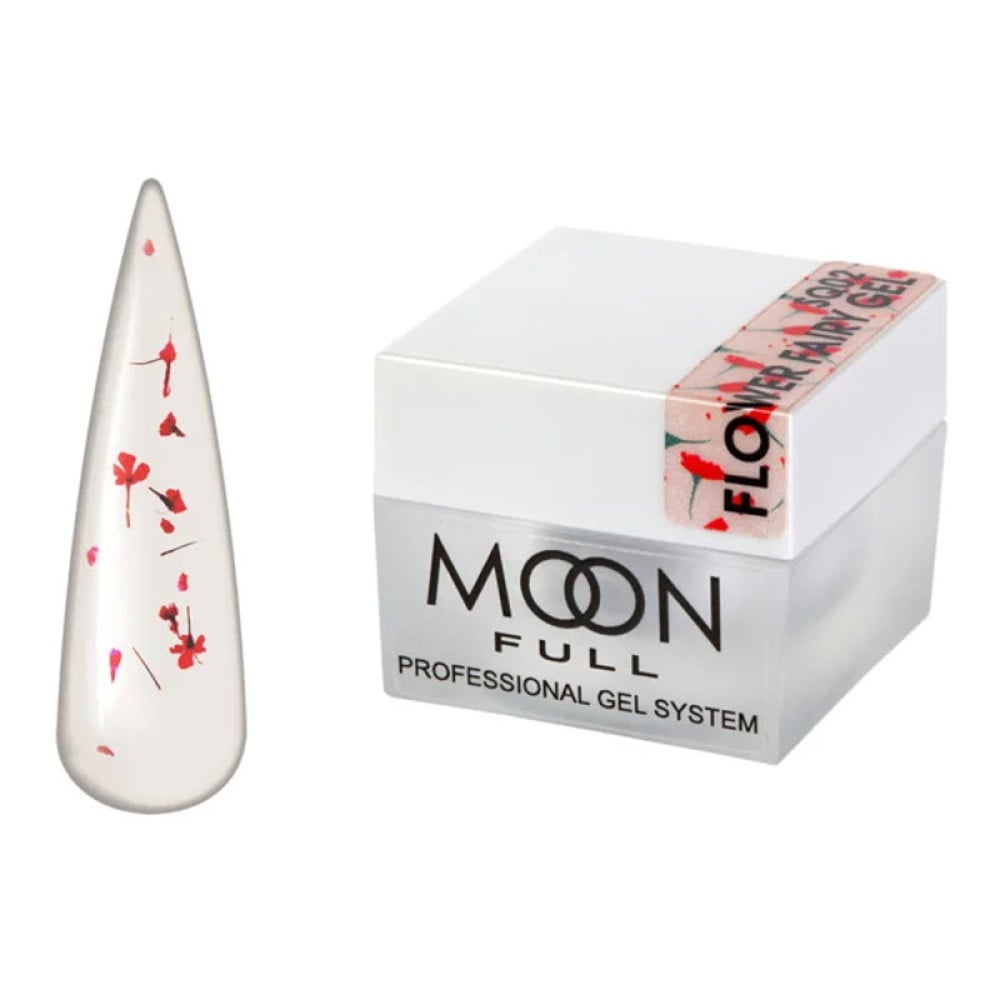 Гель Moon Full Flower Fairy Gel SQ 02 з сухоцвітами 5 мл