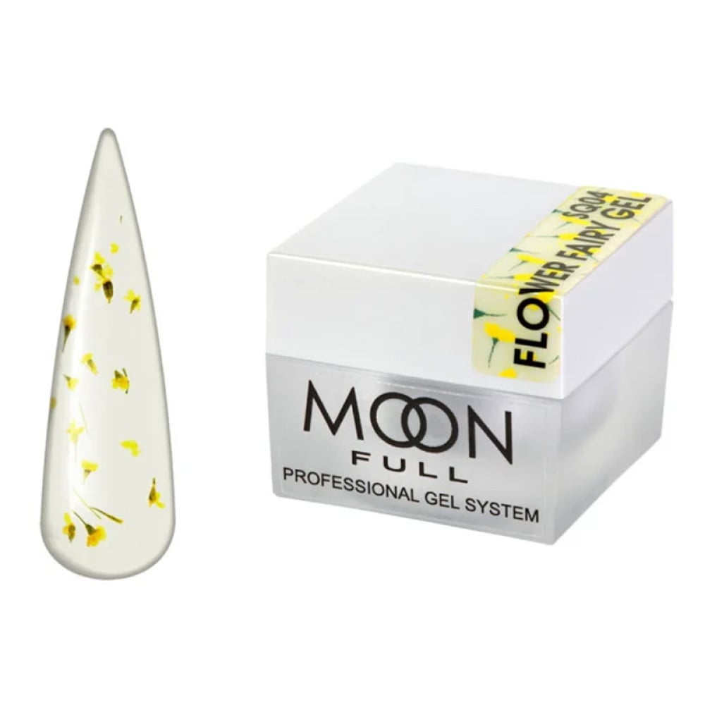 Гель Moon Full Flower Fairy Gel SQ 04 з сухоцвітами 5 мл