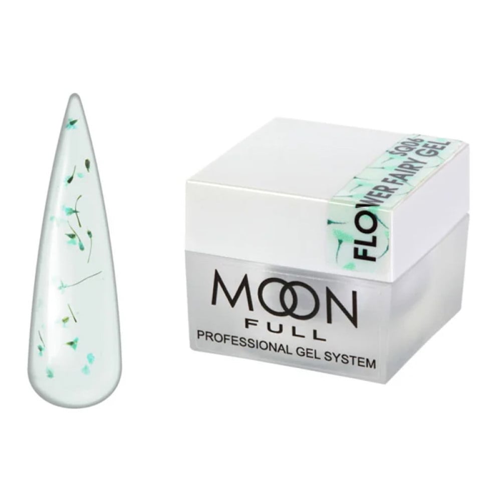 Гель Moon Full Flower Fairy Gel SQ 06 з сухоцвітами 5 мл