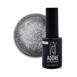 Гель-лак Adore Professional Cats Eye Wild 459 Irbis сріблясто-платинові переливи 8 мл
