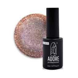 Гель-лак Adore Professional Cats Eye Wild 461 Puma лілово-платинові переливи 8 мл