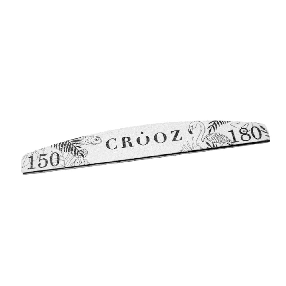 Пилка для нігтів Crooz 150/180 півмісяць