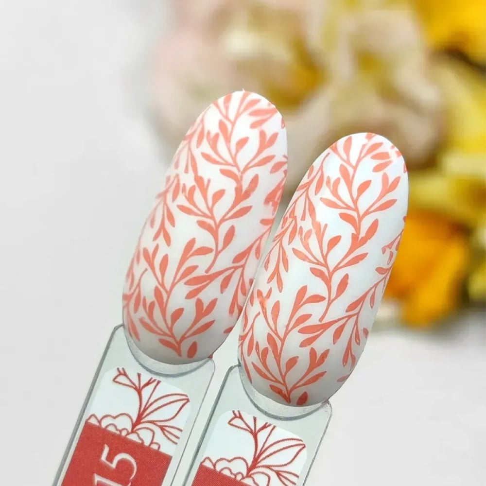 Лак для стемпінгу Crooz Stamping Nail Polish 015 приглушений персиковий 6 мл