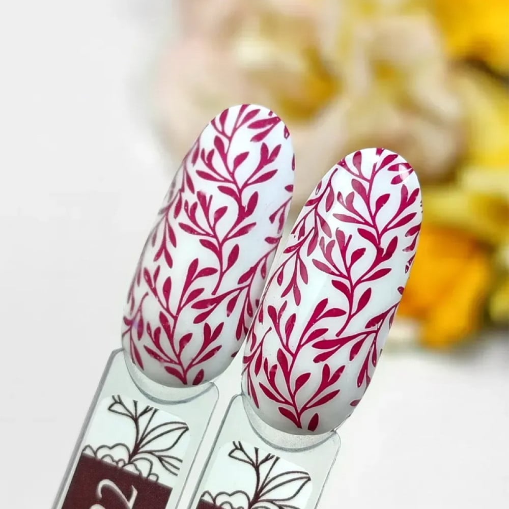 Лак для стемпінгу Crooz Stamping Nail Polish 022 ягідне бордо 6 мл