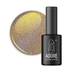 Гель-лак Adore Professional Cats Eye Ugly U-01 Rust хамелеон золотаво-бузковий із бронзовим відблиском 8 мл