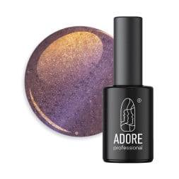 Гель-лак Adore Professional Cats Eye Ugly U-03 Oil Spill хамелеон фіолетовий із бронзовим відблиском 8 мл