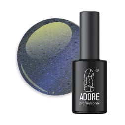 Гель-лак Adore Professional Cats Eye Ugly U-04 Industrial хамелеон блакитний із бронзовим відблиском 8 мл
