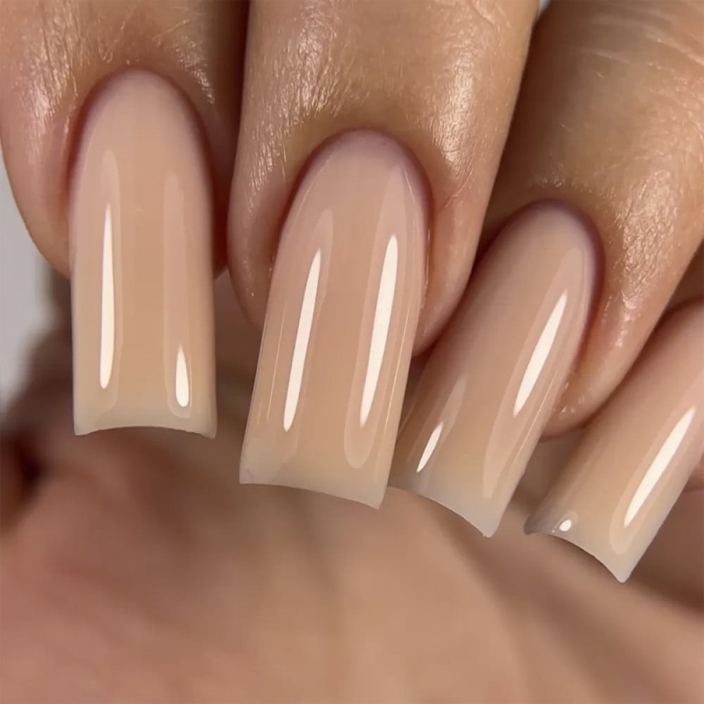 Гель моделюючий JOIA vegan Creamy Builder Gel Nude Carve 031 Peach Veil теплий персиково-рожевий 15 мл