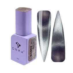 Гель-лак DNKa Polish Gel Bohemian Cats Eye 0015 фіолетовий з шимером 12 мл
