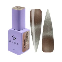 Гель-лак DNKa Polish Gel Bohemian Cats Eye 0018 бежевий з шимером 12 мл