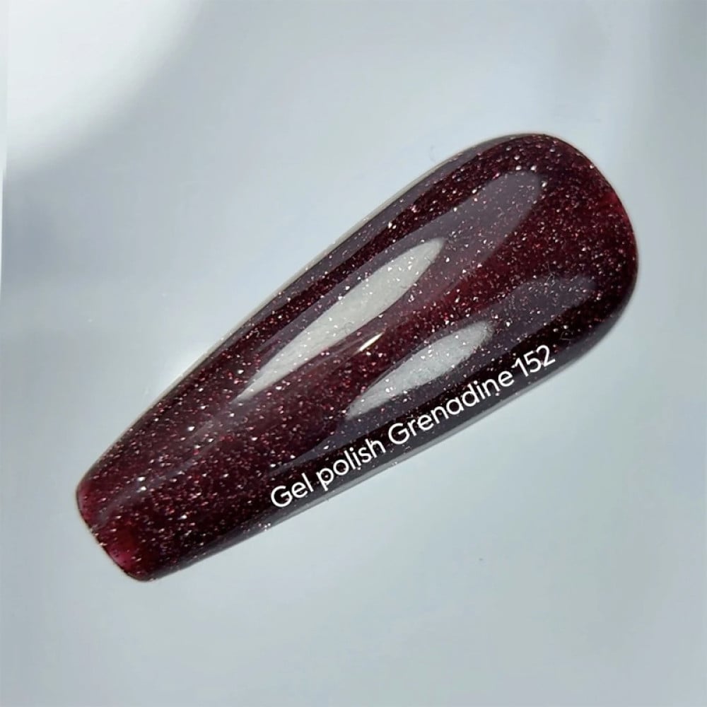 Гель-лак Nails Of The Day Cocktails 152 Grenadine світловідбиваючий бордовий 10 мл