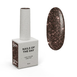 Гель-лак Nails Of The Day Cocktails 047 Whiskey світловідбиваючий коричневий 10 мл