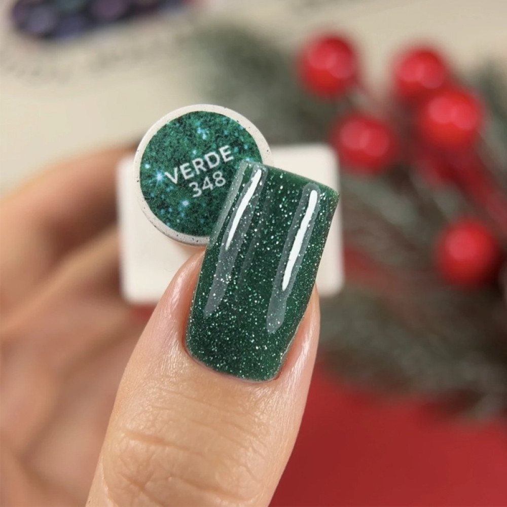 Гель-лак Nails Of The Day Cocktails 348 Verde світловідбиваючий зелений 10 мл