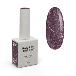Гель-лак Nails Of The Day Cocktails 355 Euphoria світловідбиваючий фіолетовий 10 мл