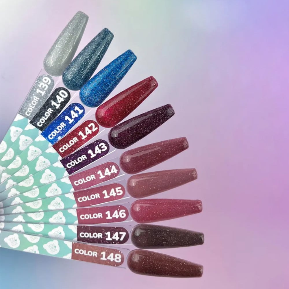 Гель-лак You Are Cute Color Gel 143 світловідбиваючий сливовий 5 мл