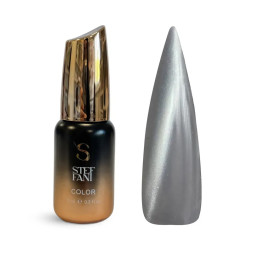 Гель-лак Steffani Color Gel Polish Cat Eye Mystic 01 сріблясто-сірий 9 мл