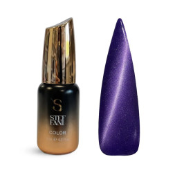 Гель-лак Steffani Color Gel Polish Cat Eye Mystic 05 фіолетовий 9 мл