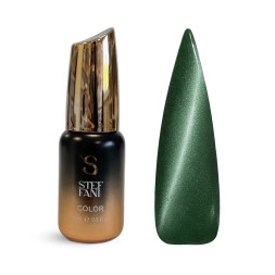 Гель-лак Steffani Color Gel Polish Cat Eye Mystic 07 смарагдовий 9 мл