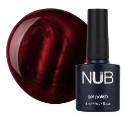 Гель-лак NUB Mystery 9D 15 Aura магнітний червоне вино 8 мл