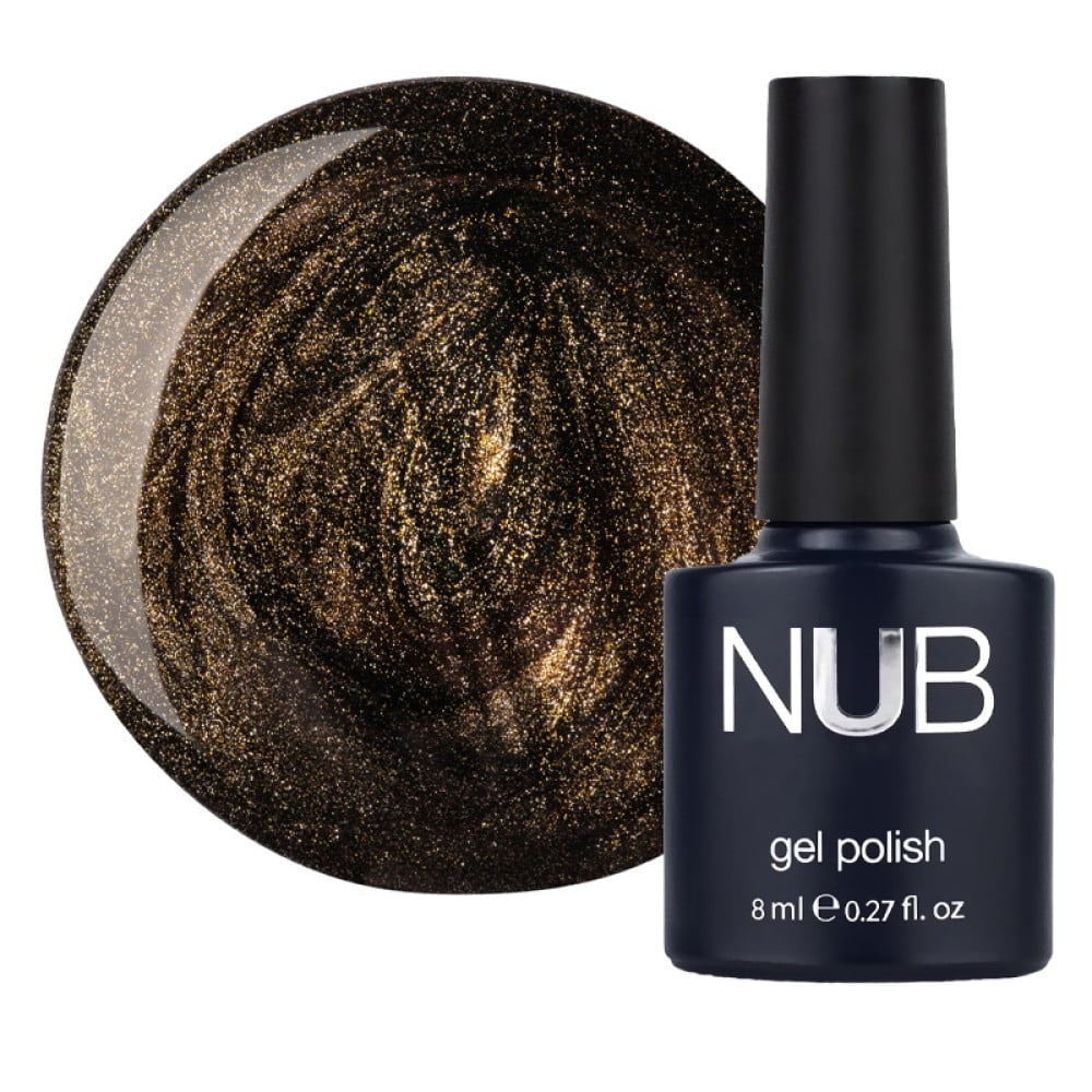 Гель-лак NUB Mystery 9D 18 Onyx магнітний коричневий онікс 8 мл