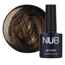 Гель-лак NUB Mystery 9D 18 Onyx магнітний коричневий онікс 8 мл