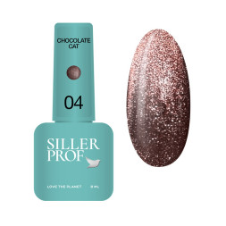 Гель-лак Siller Professional Chocolate Cat 04 шоколад 8 мл